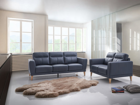 Athens Leather Sofa