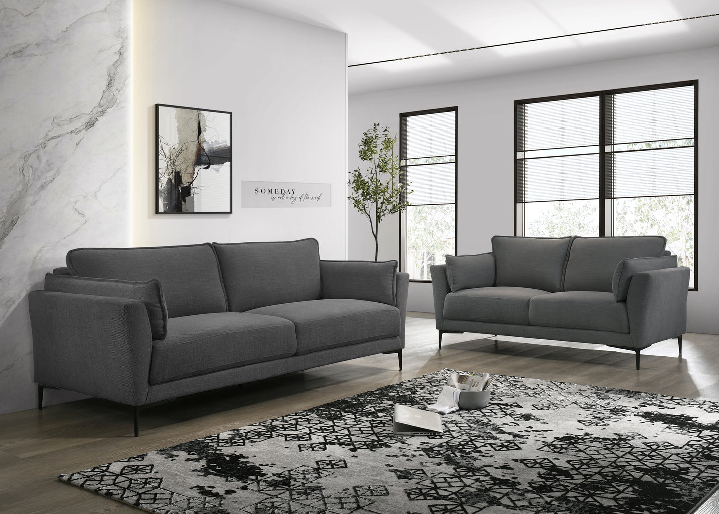 Paris Fabric Sofa