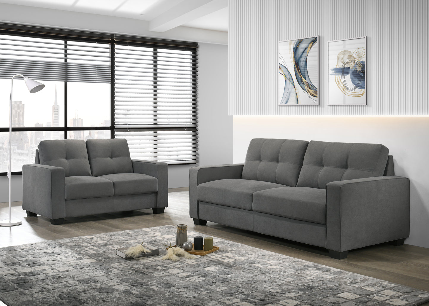 Stockholm Fabric Sofa