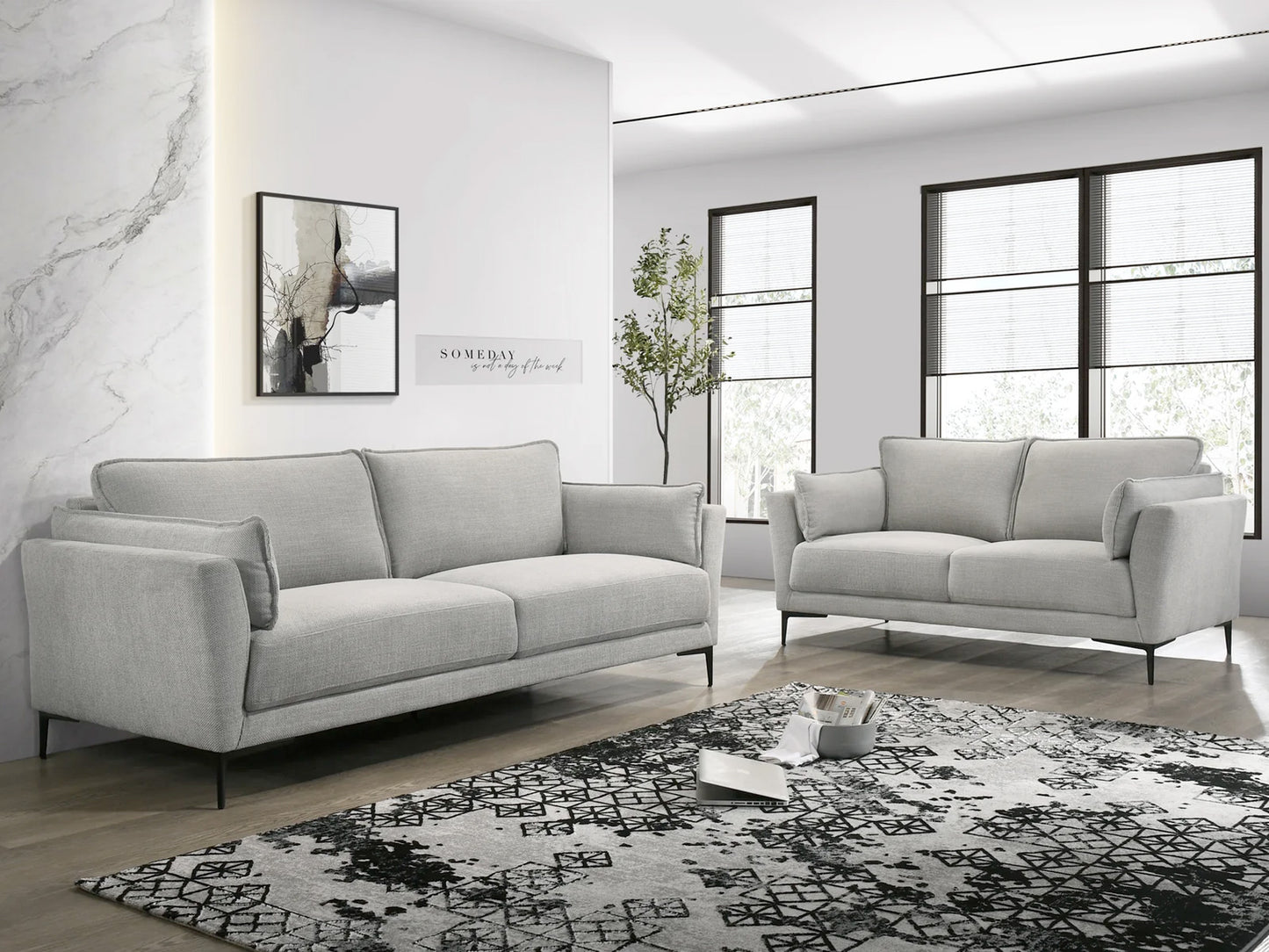 Paris Fabric Sofa