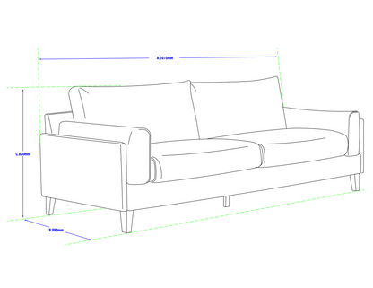 London Fabric Sofa